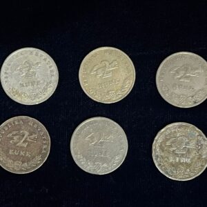 Croatia 2 Kune Coin (1993–2021) – Tuna Edition in Nickel Brass