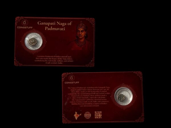 Ganapati Nagas of Padmavati Coin Card - Image 3