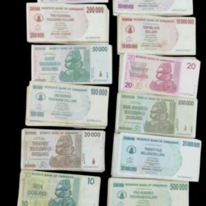 Zimbabwe Banknotes Set – 16 Different Denominations