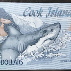 Cook Islands – 3 Dollars Polymer Banknote