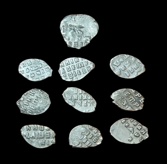 Russia – Peter I Silver Kopeck