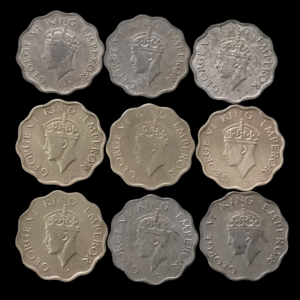 1 Anna George VI Complete Year Set (1939–1947)