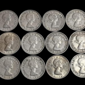 United Kingdom Queen Elizabeth II Sixpence