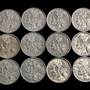United Kingdom Queen Elizabeth II Sixpence