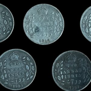 British India – Edward VII Silver 2 Annas