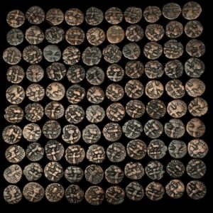 Ancient Kashmir – Lohara Dynasty Copper Drachma Set