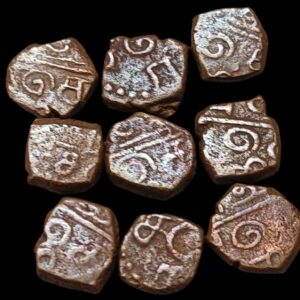 Dutch India – 1 Cash Copper Coin, Pondicherry (1693–1698)