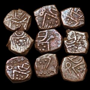 Dutch India – 1 Cash Copper Coin, Pondicherry (1693–1698)