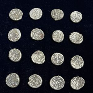 Silver Drachm of the Maitrakas of Vallabhi