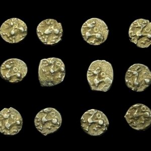 Yadavas of Devagiri Silver Padmatanka Lion