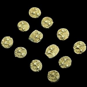 Yadavas of Devagiri Silver Padmatanka Lion