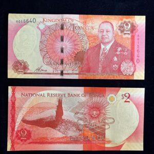 2 Paʻanga – National Reserve Bank of Tonga