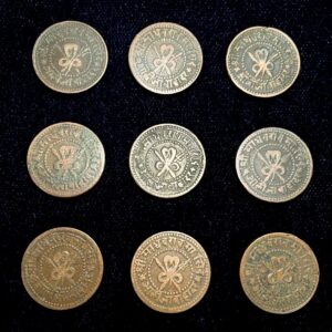 ¼ Anna – Madho Rao Scindia – Gwalior Princely State – Copper