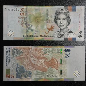 ½ Dollar (50 Cents) – Central Bank of The Bahamas
