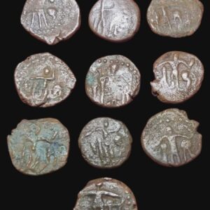 Kidarite Kingdom  – Stylized Shiva and Bull Type