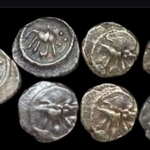 1 Tara – Devaraya I – Vijayanagara Empire – Silver – Elephant Type
