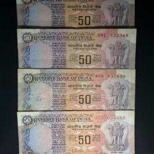 50 Rupees – Reserve Bank of India -R,N,Malhotra