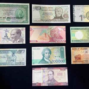 10 different country foreign banknote set-3