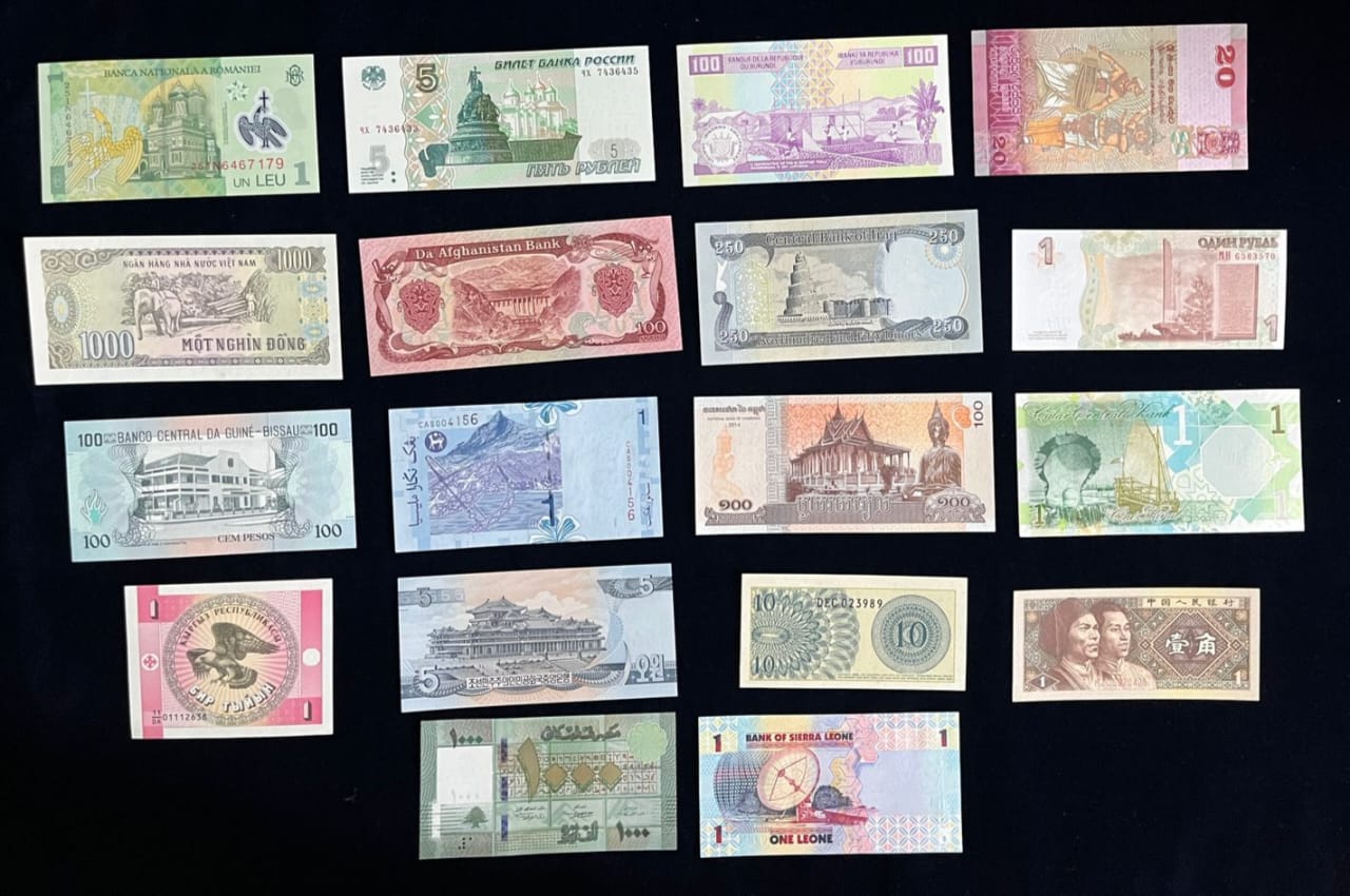 50 Different Countries Banknotes Set – UNC Condition | World Currency Collection - Image 5