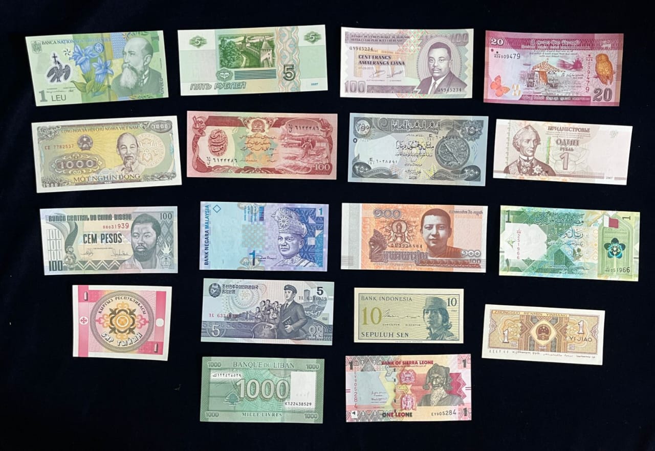 50 Different Countries Banknotes Set – UNC Condition | World Currency Collection - Image 4