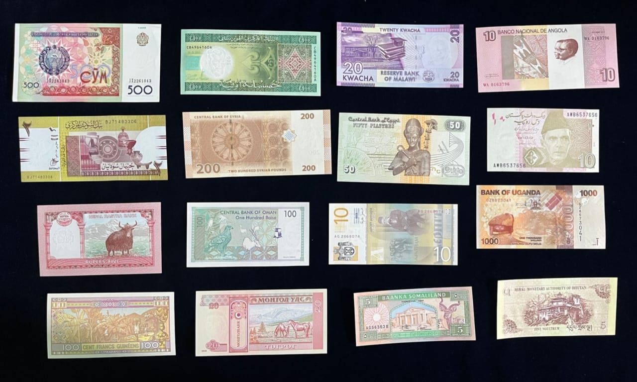50 Different Countries Banknotes Set – UNC Condition | World Currency Collection - Image 3