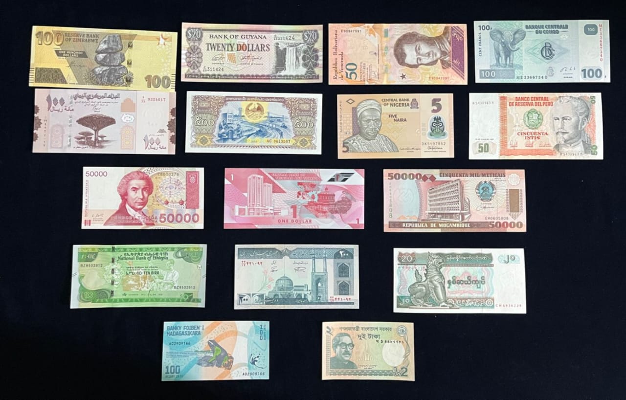 50 Different Countries Banknotes Set – UNC Condition | World Currency Collection - Image 6