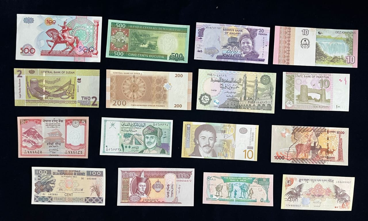 50 Different Countries Banknotes Set – UNC Condition | World Currency Collection - Image 2