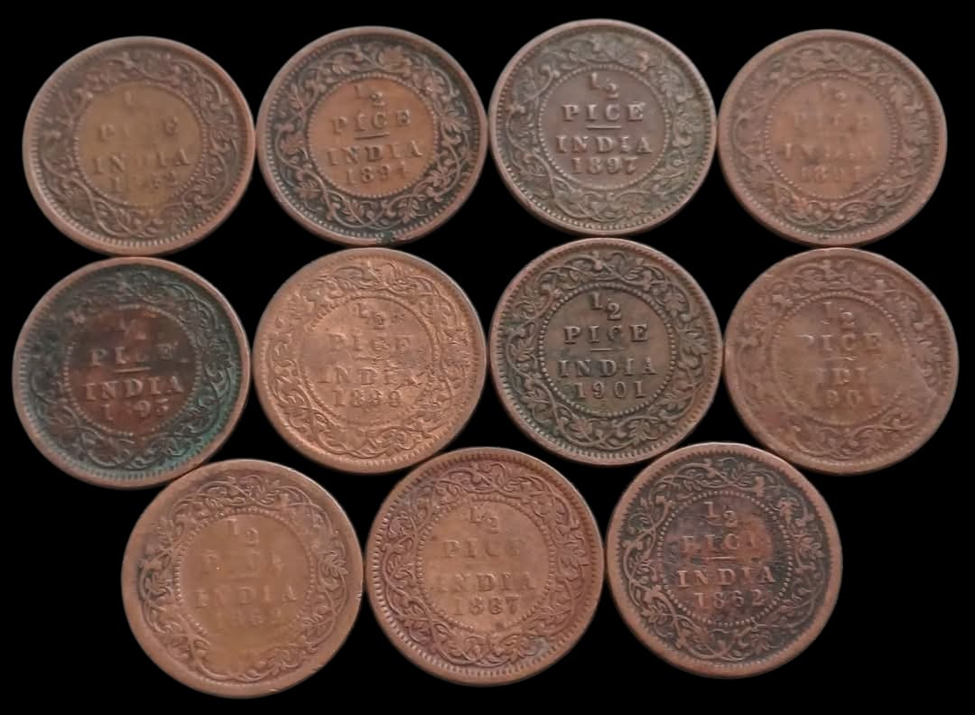 1/2 Pice – Queen Victoria