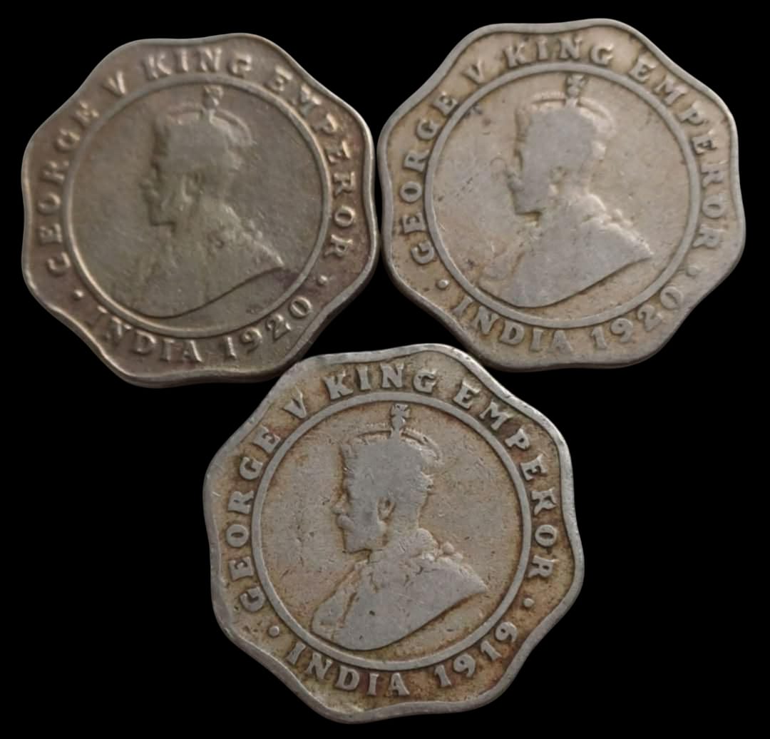 4 Annas – George V - Image 2