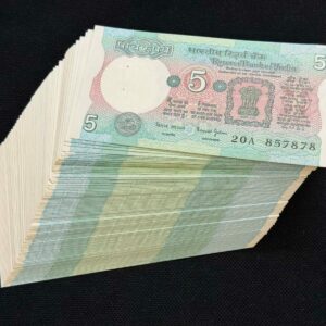 5 Rupees – Reserve Bank of India | UNC