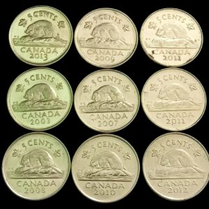 5 Cents Elizabeth II Canada UNC