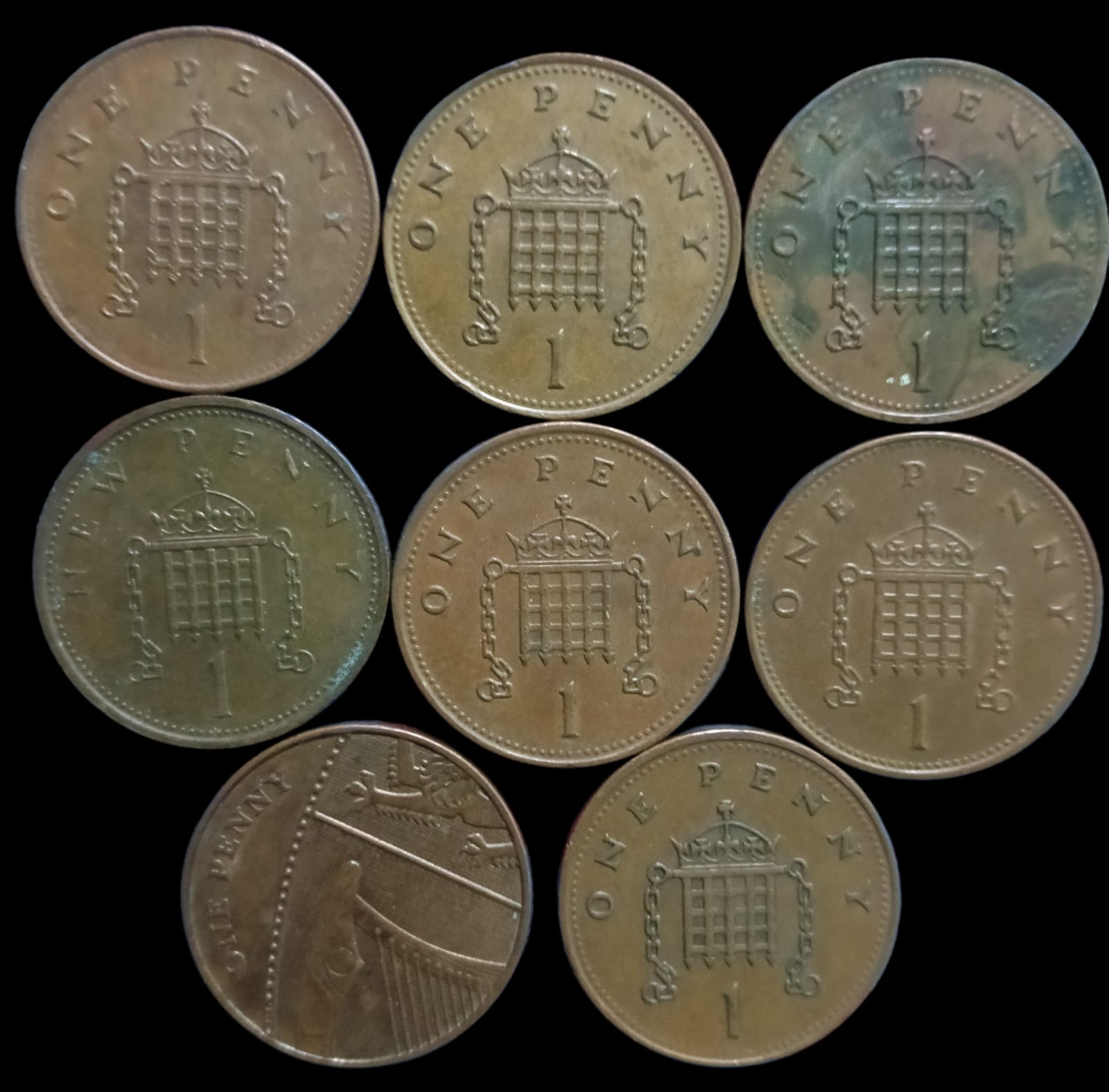 1 New Penny Elizabeth II United Kingdom