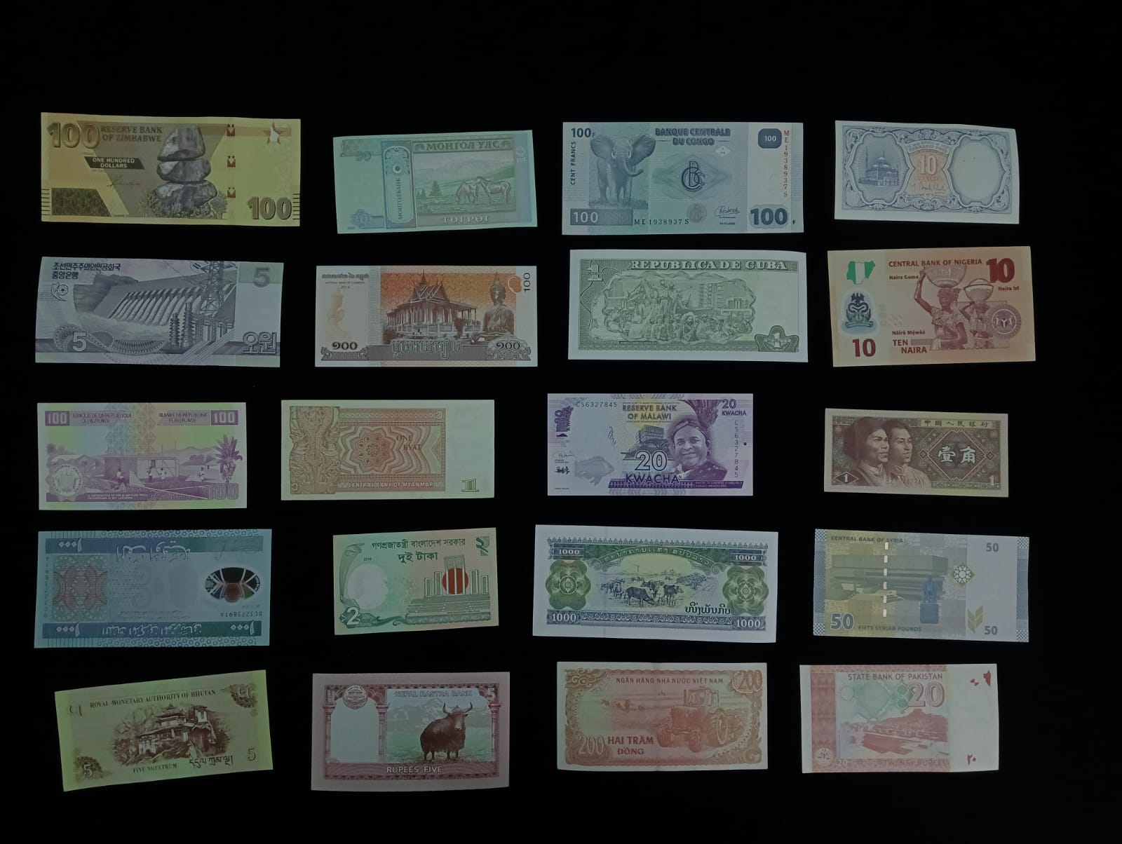 20 Different Country Banknote Set - Image 2