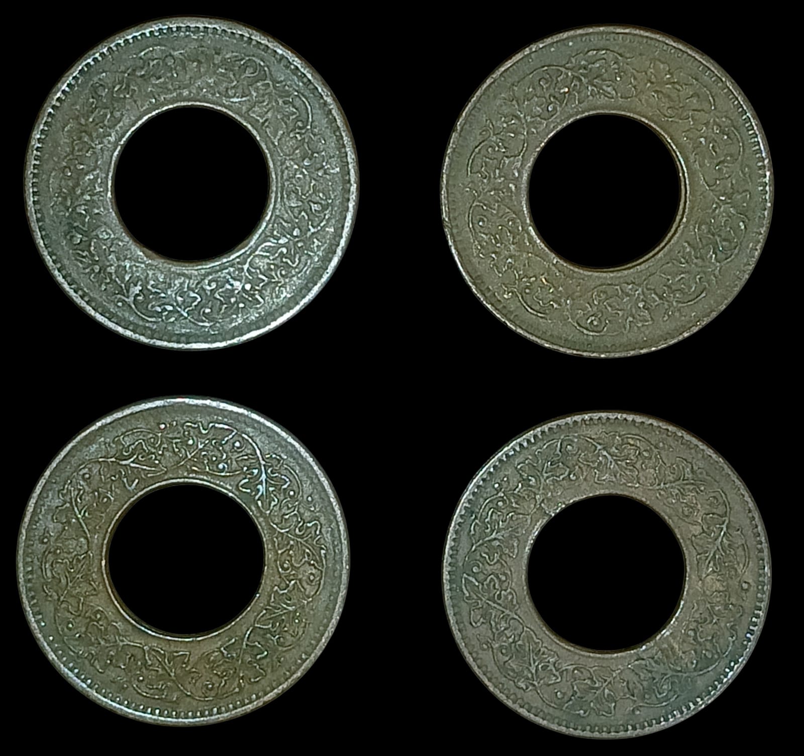 1 Hole Pice George VI Different Year Set - Image 2