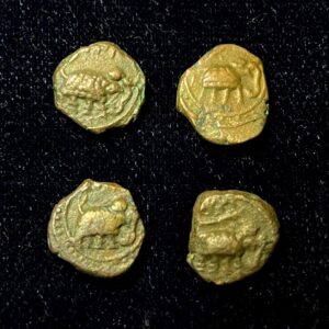 Quarter Paisa Mysore Kingdom Tipu Sultan