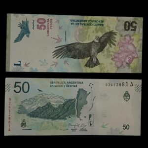50 Pesos Argentine UNC