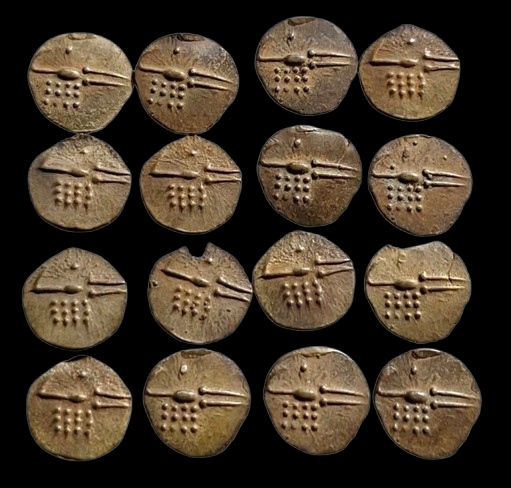Silver Rupee Venkoji (Ekoji I) Tanjore Marathas - Image 2