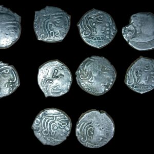 1 Silver Drachm Kumaragupta I Gupta Empire