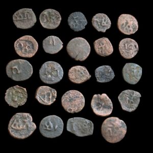 Copper Unit Taxila Brahmi Legend Type