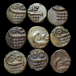 1 Fanam Dutch India (Cochin) Silver