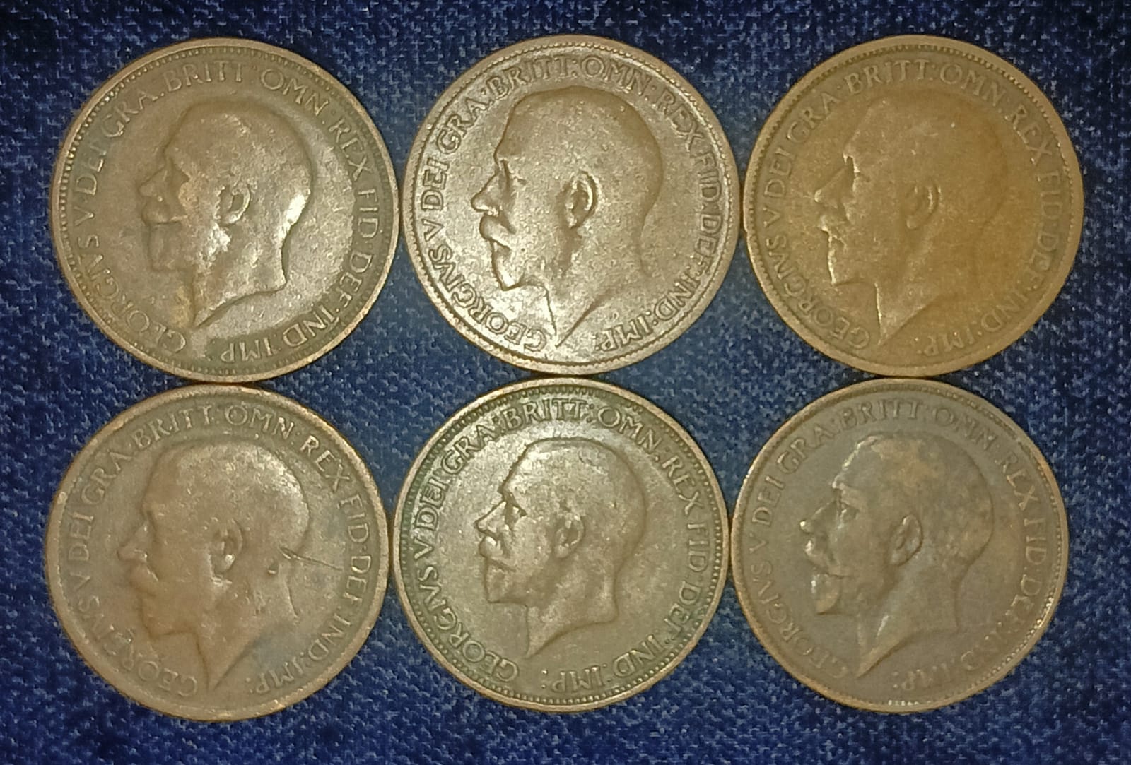Half Penny George V United Kingdom - Image 2
