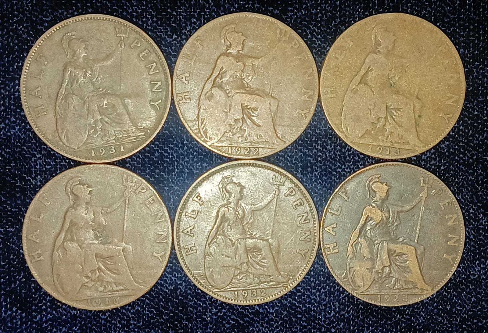 Half Penny George V United Kingdom
