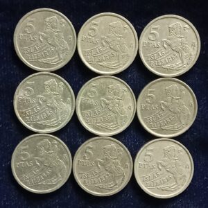 5 Pesetas Juan Carlos I Spain