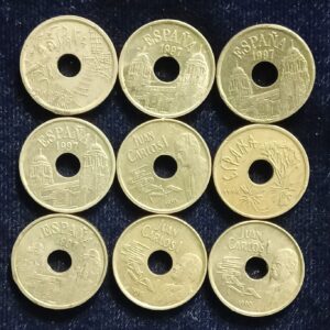 25 Pesetas Juan Carlos I Spain