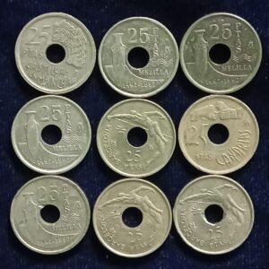 25 Pesetas Juan Carlos I Spain