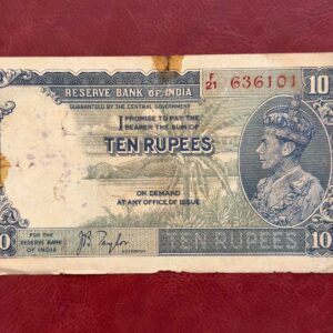 10 Rupees George VI British India
