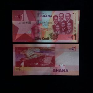 1 Cedi Banknote Ghana UNC