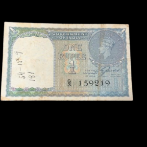 1 Rupees King George VI British India