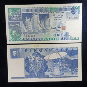 1 Dollar Singapore UNC