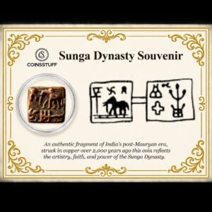 Sunga Dynasty Heritage Coin Card